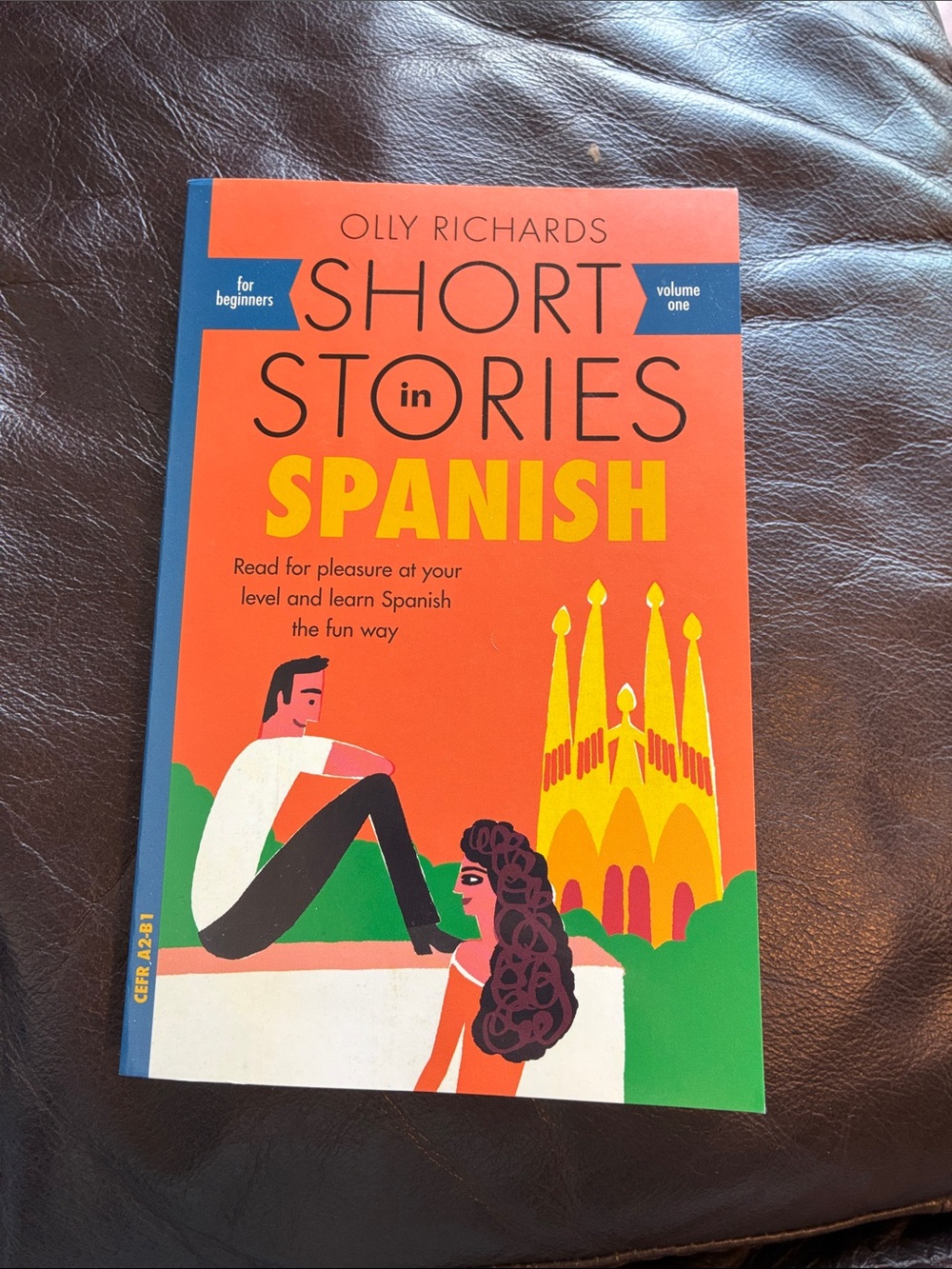 Short Stories in Spanish - Orange Cover